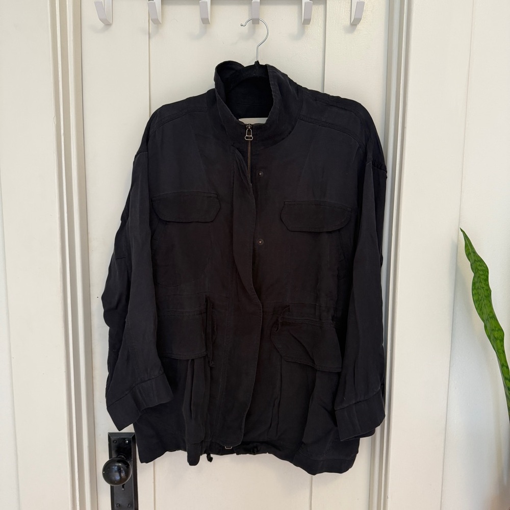 Isabel Marant Navy Military Jacket